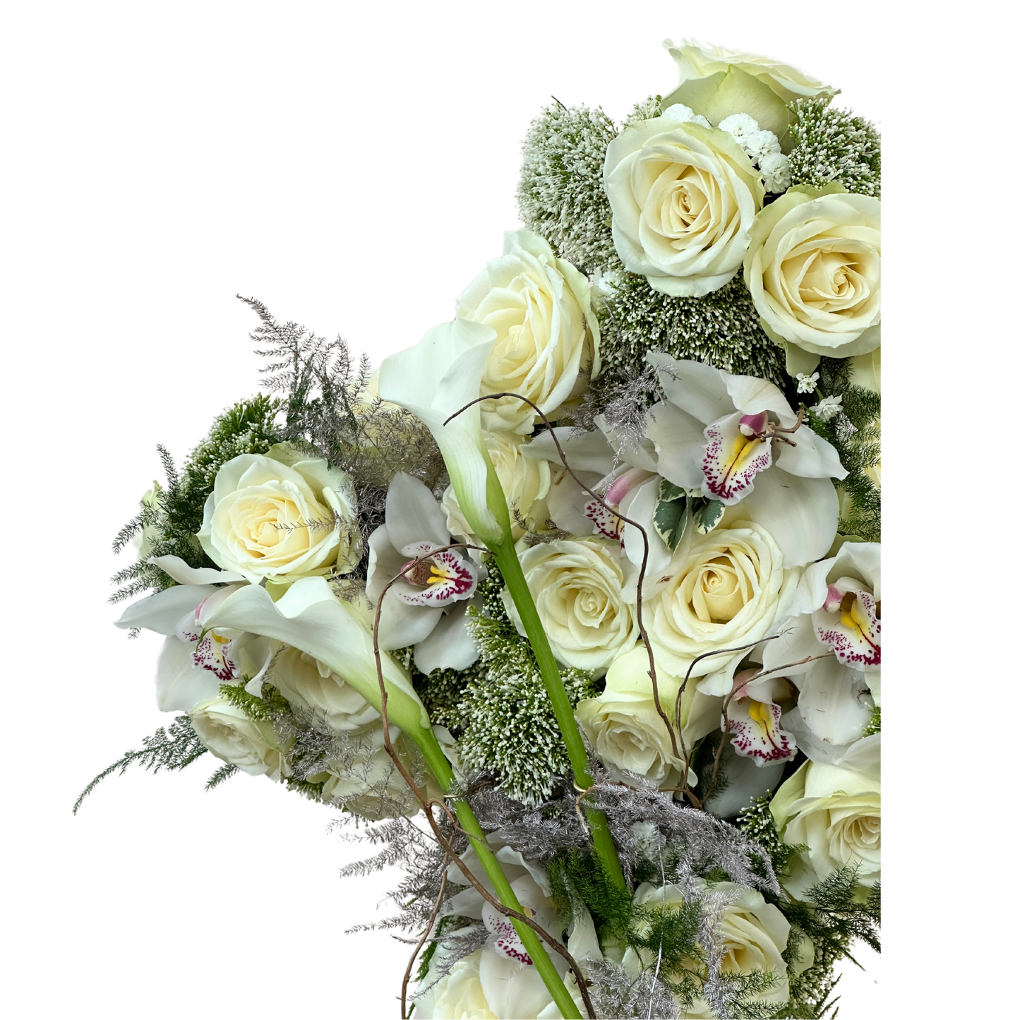 Aranjament funerar Crucea Memoriei Eterne 85 cm