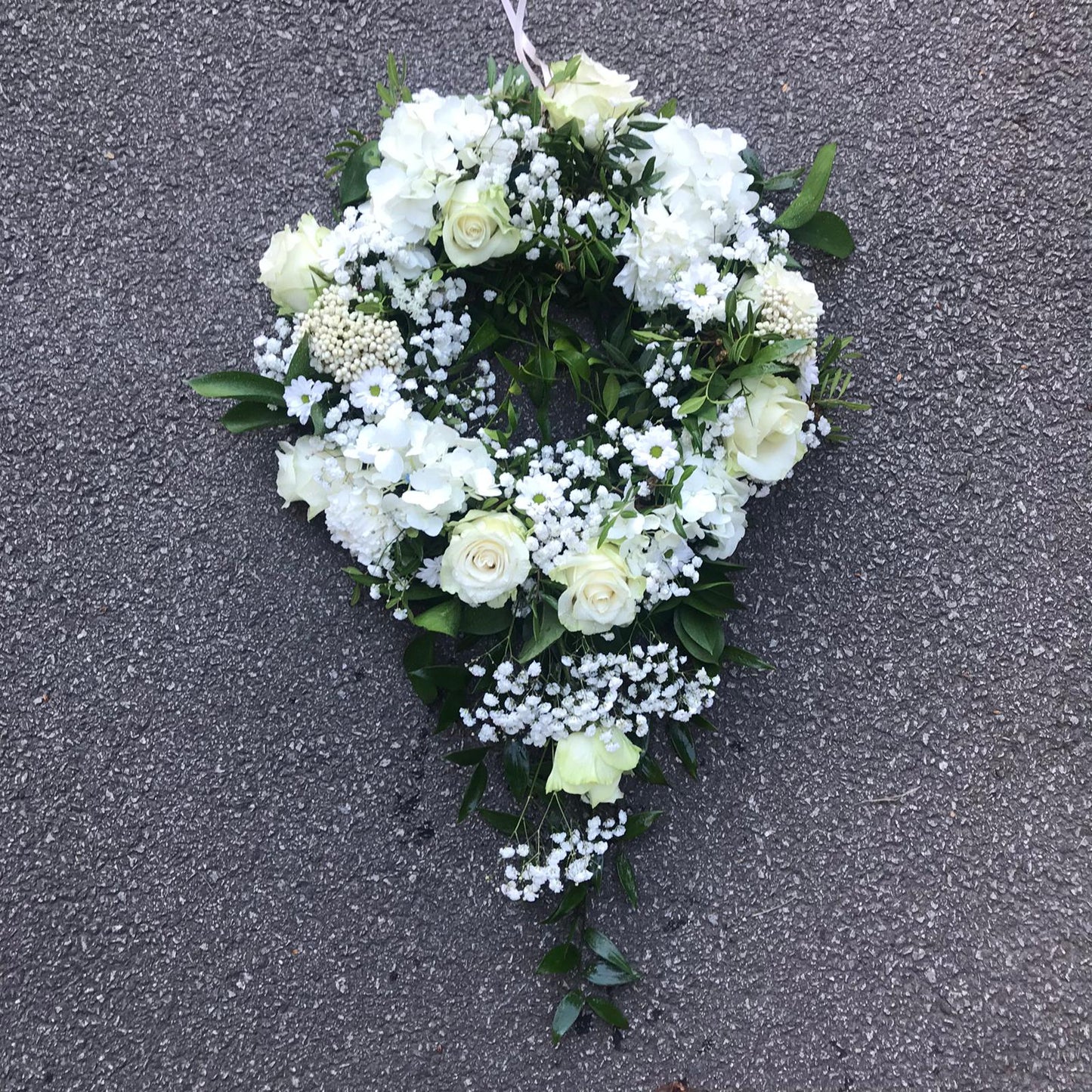Coroană funerară Lacrimă și Puritate