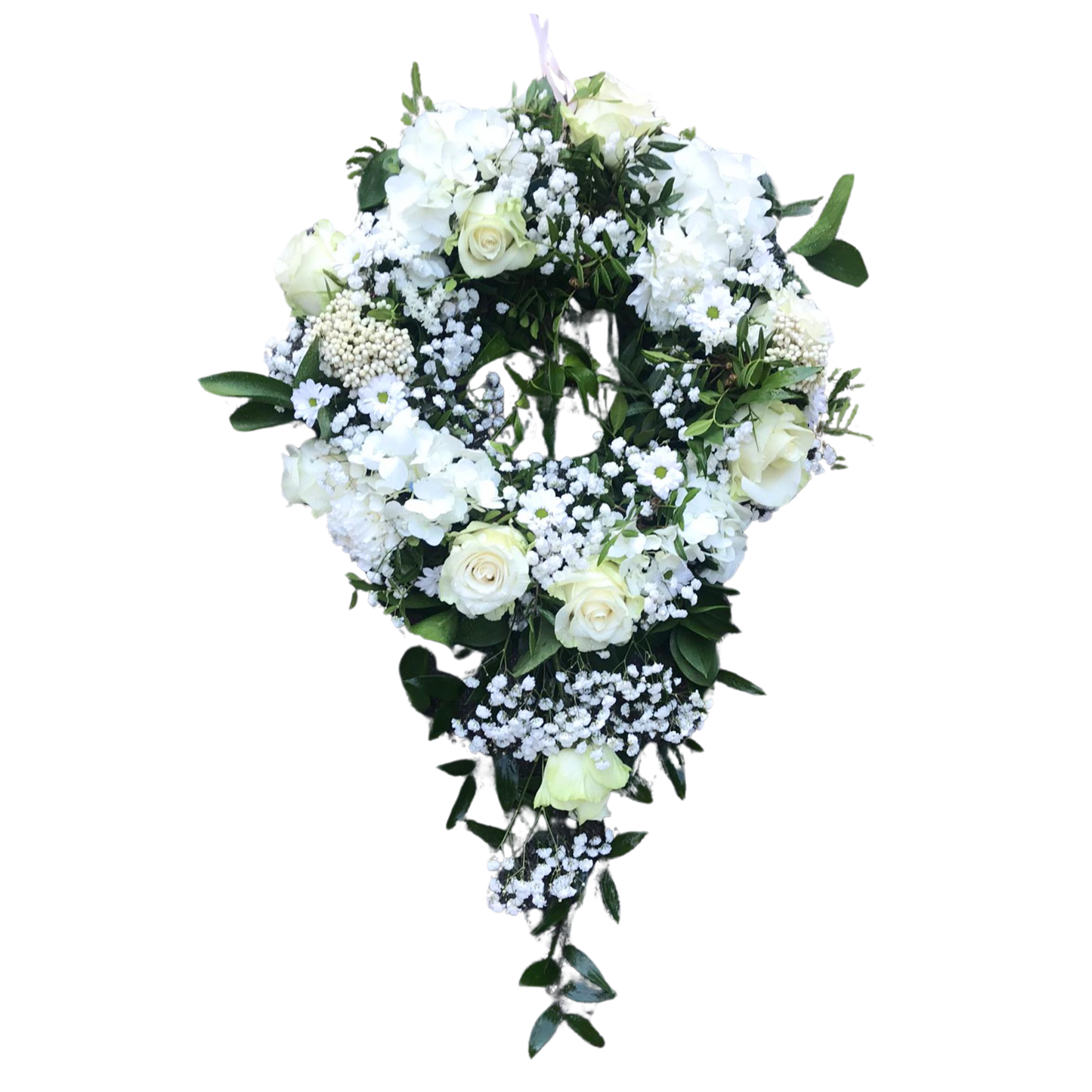 Coroană funerară Lacrimă și Puritate