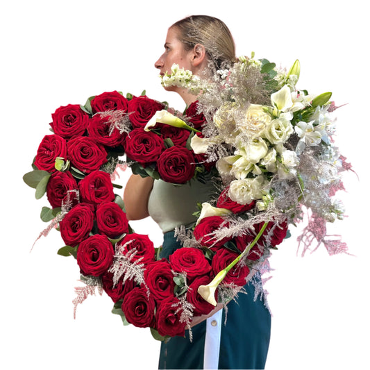 Coroana funerara Te voi iubi mereu