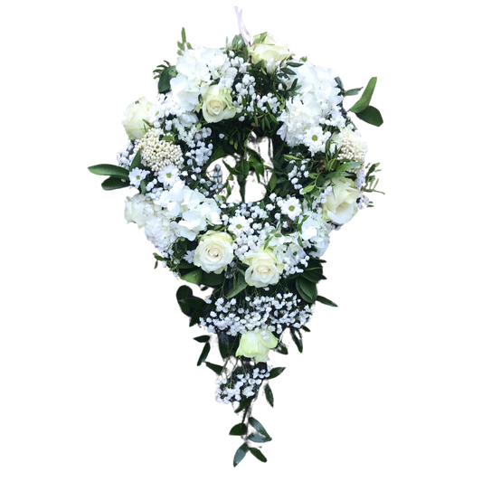 Coroană funerară Lacrimă și Puritate